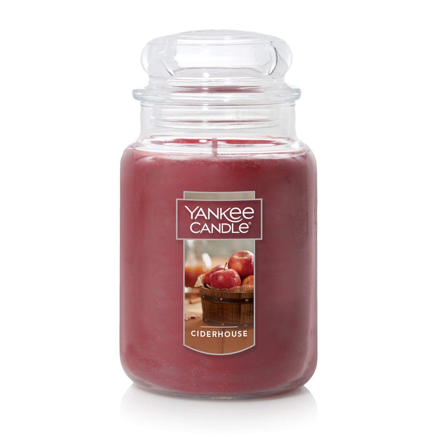 Yankee Candle Cider House Scented Classic 22oz Large Jar Single Wick Candle Over 110 Hours of Burn Time