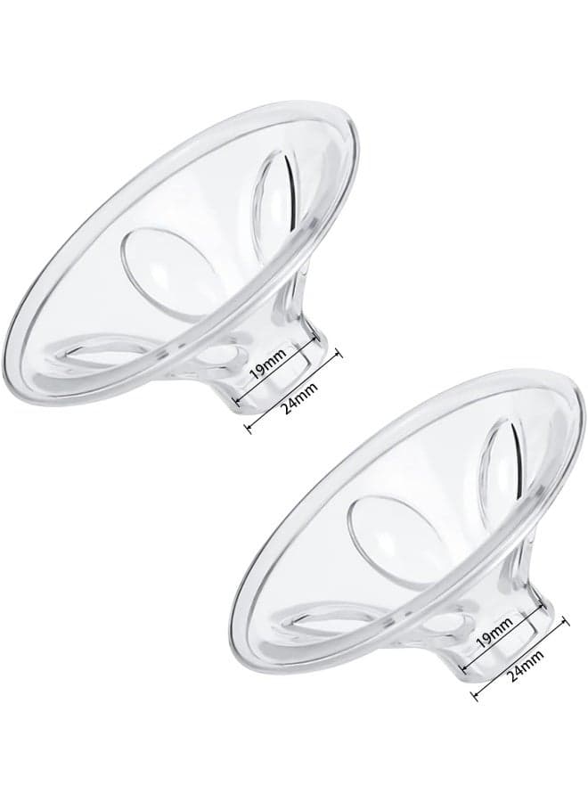 Loveishere Flange Massage Cushions 19mm Compatible with Spectra/Medela 24mm Shields/Flanges