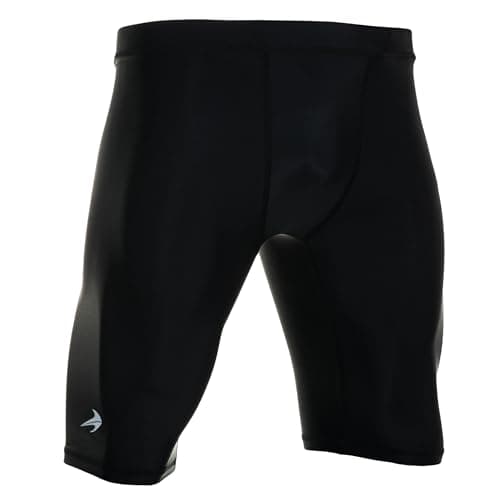 CompressionZ Compression Shorts Men Performance Baselayer| Athletic, Running, Biking All Sports Men's Underwear for Workout Black 2X-Large