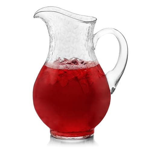 Libbey Yucatan Glass Pitcher, 86.9-ounce