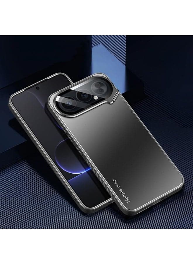 Magnetic Case Compatible with Honor 500 Pro 5G, 【Compatible with Car Mount】 【Built in Lens Mount】, TPU Frosted Anti Shock and Anti Fall Backboard Cover Case