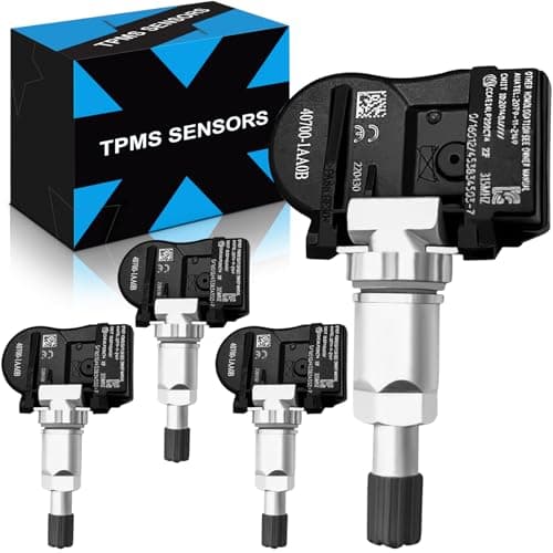 YZHIDIANF Pre-Programed TPMS Sensors Fit for:-Nissan Maxima 2006 2007 2008 2009 2010 2011 2012 Sentra Altima Pathfinder Rogue for:-Infiniti G35 for:-Suzuki 315MHz 40700-1AA0B Tire Pressure Sensor (4)