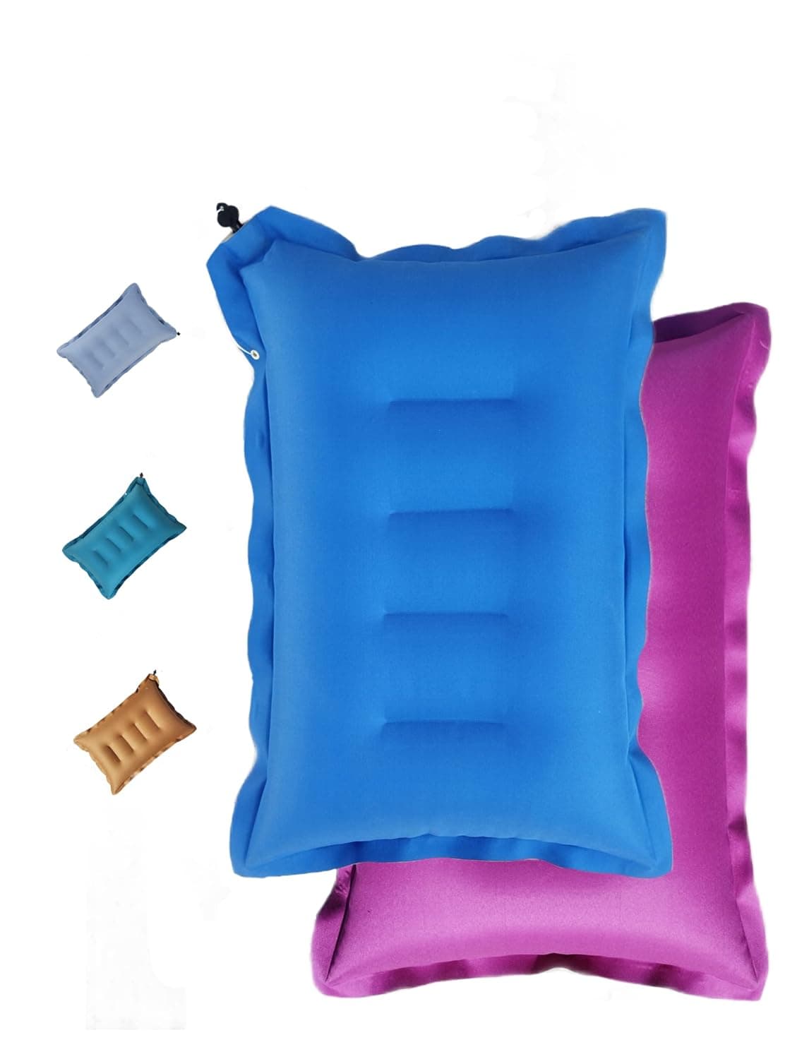 Shivam Mart Cotton Travelling Pillow Comfortable PortableNeck supportLightweight Compact Travelling in Train BusFlight Camping Hostel and Office Pack of 2Get Color as per Availablity