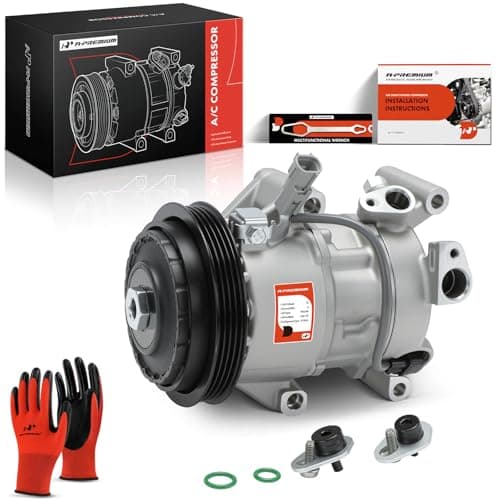 APremium Air Conditioner AC Compressor with Clutch Compatible with Toyota Yaris 15L 20122018