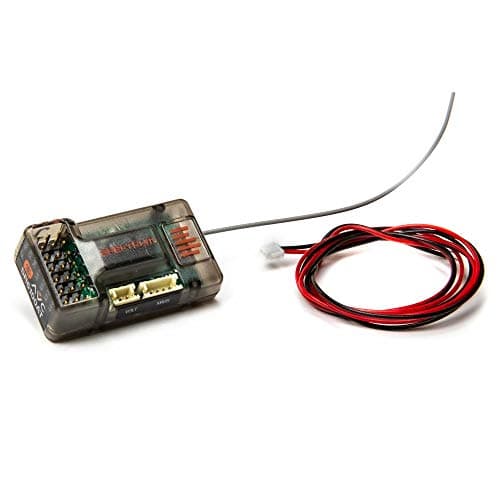 Spektrum SR6100AT 6Channel DSMR DSM2 Receiver RC Surface with AVC and Telemetry SPMSR6100AT Black