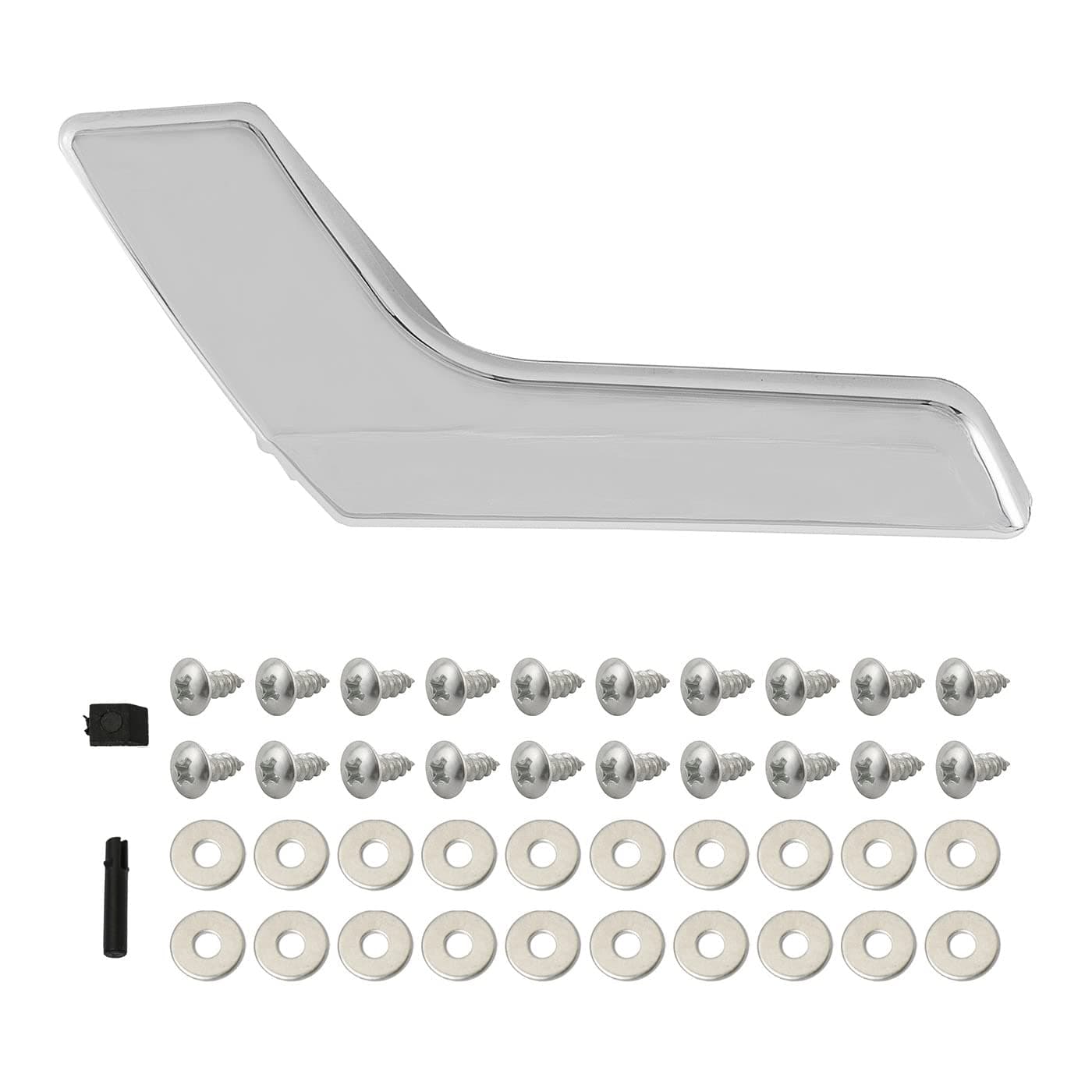 DEAL Chrome Interior Door Handle Driver Left Side Compatible with MercedesBenz W204 CClass C180C200C230C250C280C300C350C63 AMG X204 GLKClass GLK250GLK280GLK300GLK350 Replace 2047201171
