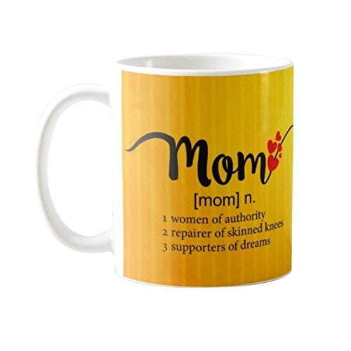TheYaYaCafe Yaya Cafe Definition of Mom Mug for Mother Birthday Gifts