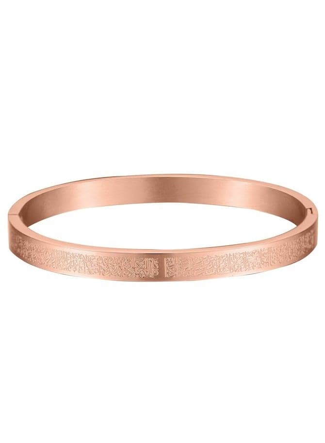 Titanium Steel Bracelet With Creative High-End Feel And Color Retention For Men And Women