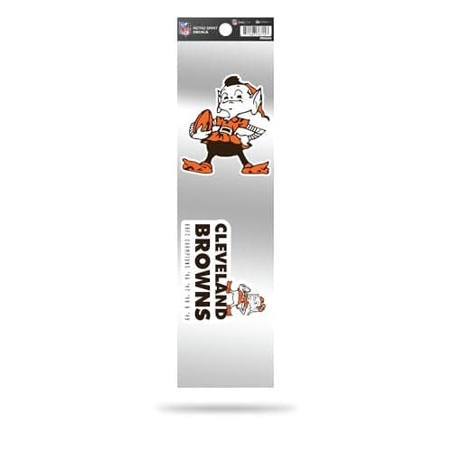 Rico Industries NFL Football Kansas City Chiefs 3-Piece Retro Spirit Decals Retro Decal Set