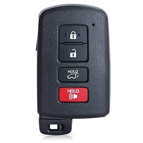 Keymall Keyless Entry Smart Prox Remote Key Fob Replacement for Toyota RAV4 2013 2014 2015 2016 2017 2018 4 Buttons 8A Chip 281451-0020 G Board FCC ID:HYQ14FBA PN:89904-0R080