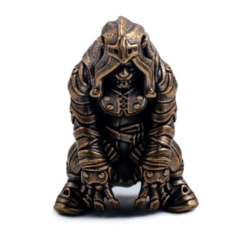 Flameduke Copper Assassin Paracord Beads for Survival Knife Lanyard Keychains Zipper with Hole for DIY Projects 051 x 067 x 097 Inches 024 Inch Hole