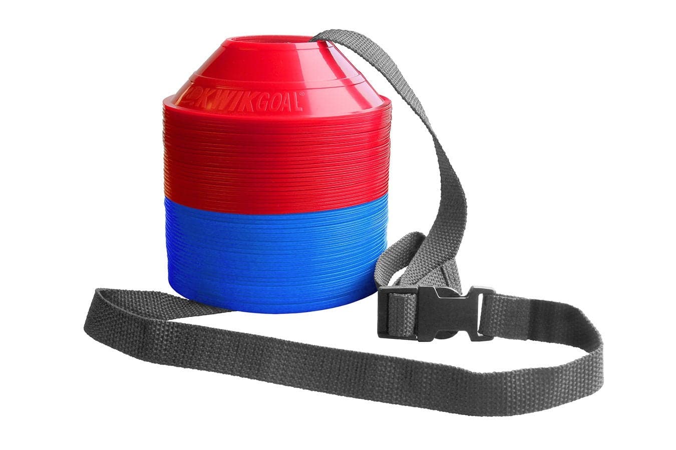Kwik Goal Mini Disc Cone Kit 50Pack BlueRed