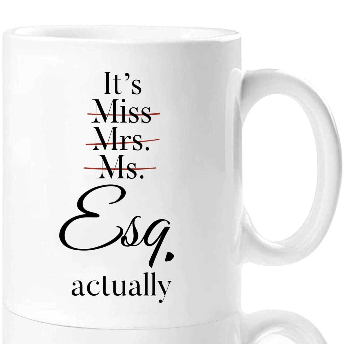Shqiueos Lawyer Gifts for Women Mug 11oz Pass the Bar Exam Gifts for Female Lawyers Office Present for Attorney JD Future Lawyer Law School Graduation Gift for Women Coffee Cup
