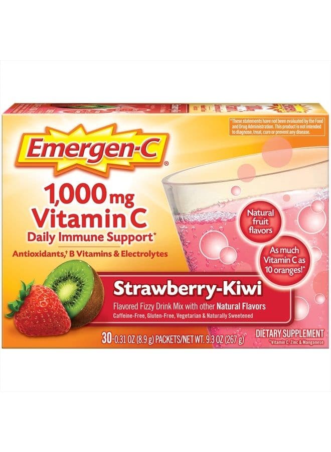 1000mg Vitamin C Powder - 30 Count