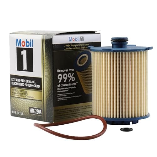 Mobil 1 Extended Performance Oil Filter M1C260A Synthetic Blend High Efficiency 20000 Mile Protection 6 Pack