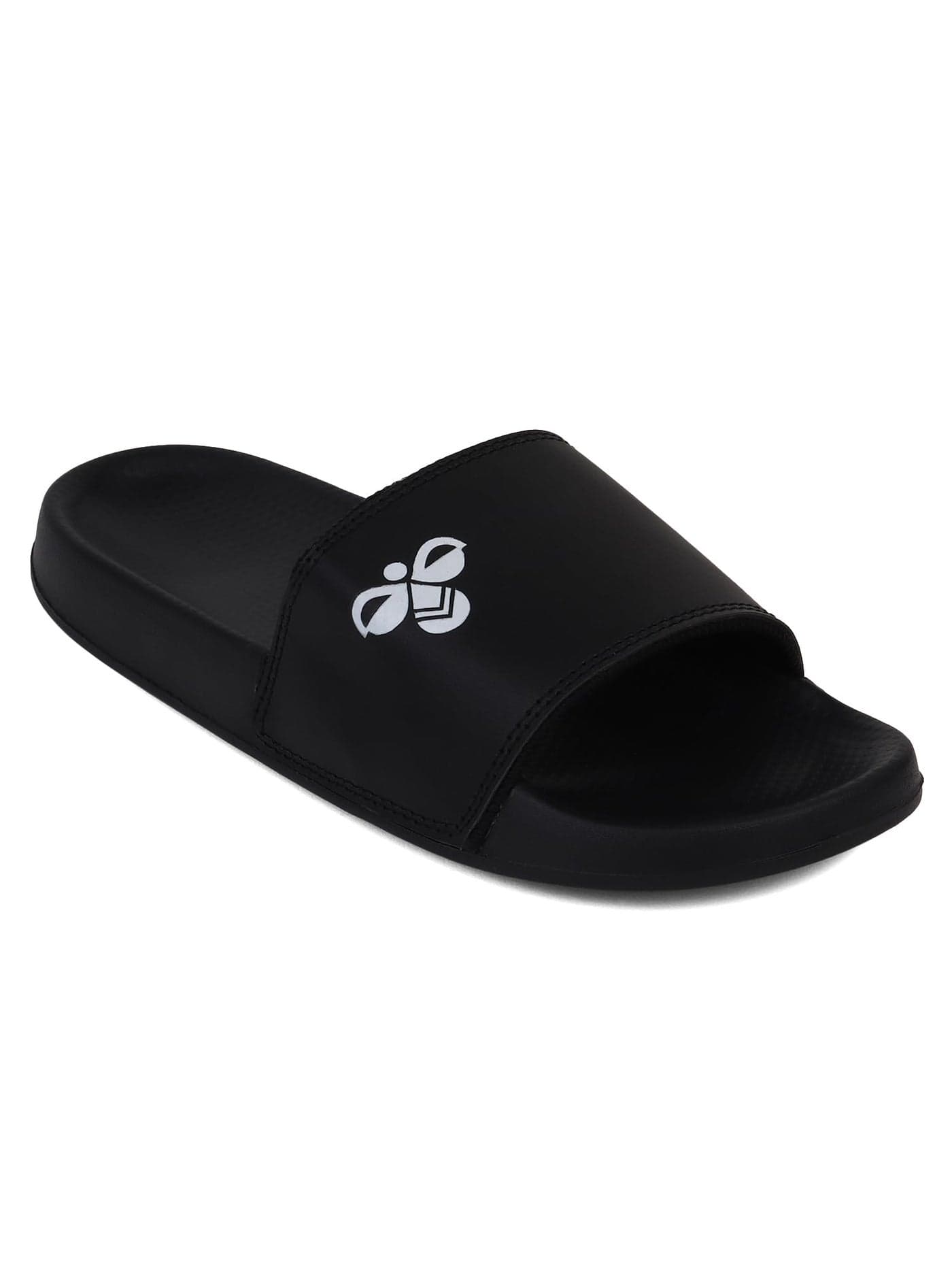 hummel CLASSIC BEE WOMEN SLIDERS Comfortable Cushioned Sole Arch Support Durable Lightweight Flexible Trendy Style Flip flops and Slippers Slides for Women Daily use Chappal - UK 7