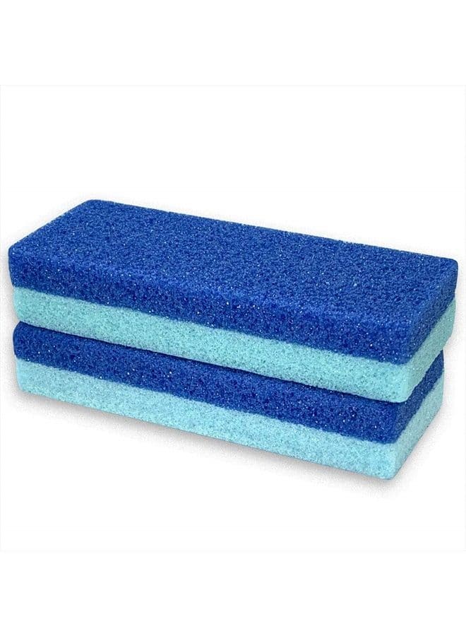 Maryton Foot Exfoliator File Scrubber Sponge Pedicure Tool Callus Remover for Feet, Salon Foot Scrub Pads Pedi Gifts for Men Women, 2pcs