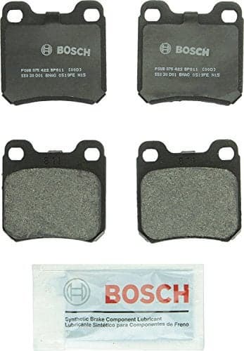 BOSCH BP811 QuietCast Premium SemiMetallic Disc Brake Pad Set Compatible with Select Saab 95 REAR