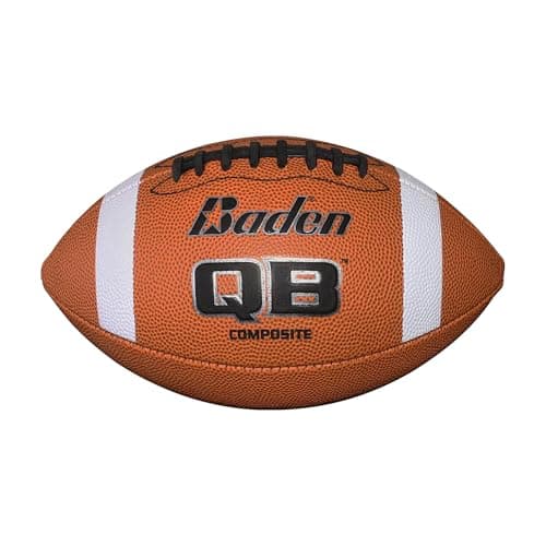 Baden Composite Football | Cushioned Cover for Durability | SureGrip Graphics for Consistent Grip | Ideal for Backyard Play and Flag Football