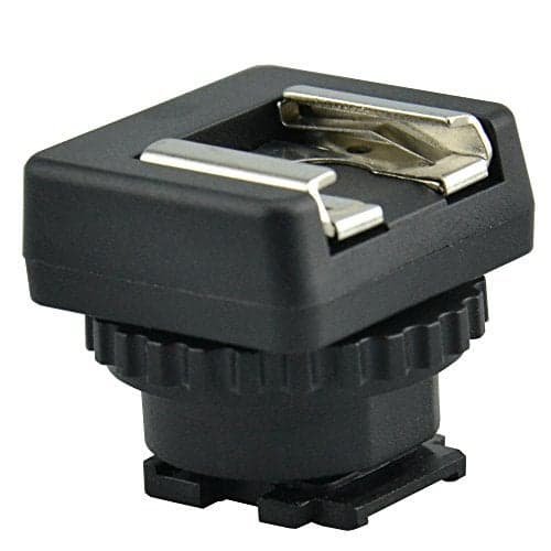 JJC Cold Shoe Mount Adapter for Sony Multi Interface Shoe to Universal Cold Shoe Compatible with Sony Handycam Camcorder HDRAX53 AX33 AX100 CX675 CX900 CX610E CX530E CX510E CX400E PJ810E PJ790E
