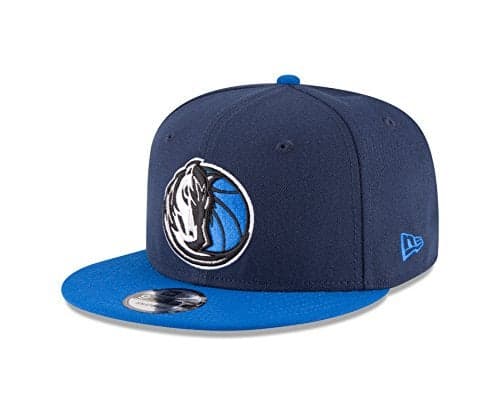 NBA Dallas Mavericks Men's 9Fifty 2Tone Snapback Cap, One Size, Navy