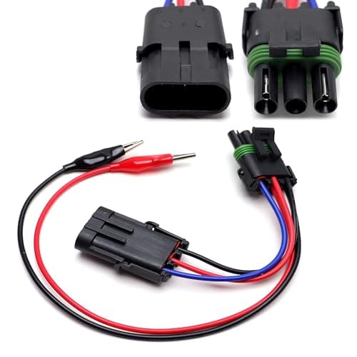 iJDMTOY 3Pin GM MAP Connector TPS Throttle Position Sensor Test Harness Tool Kit Compatible with Chevrolet 19851991 C4 Corvette
