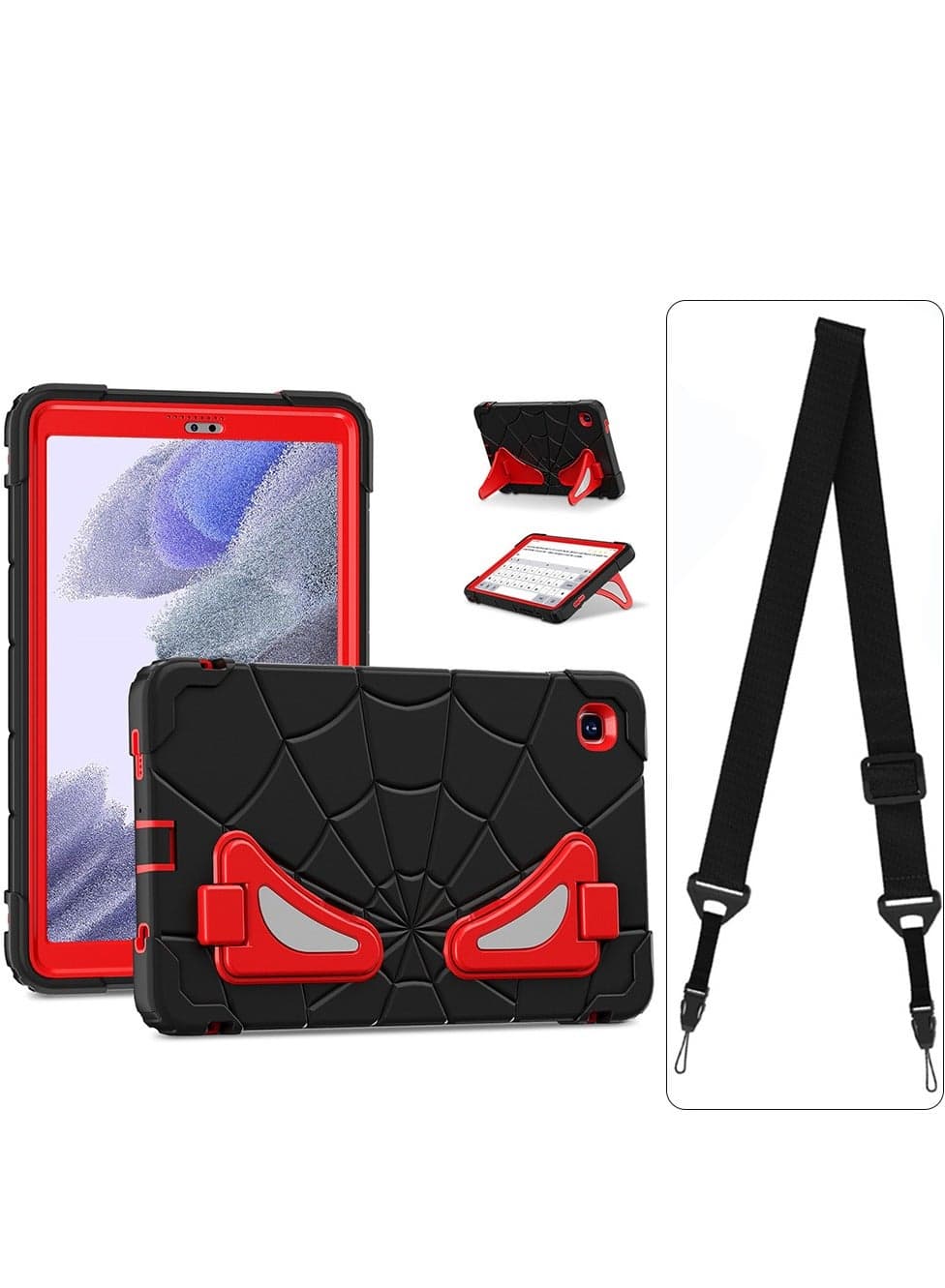 Case for Samsung Galaxy Tab A11 2025/A9 2023(SM-X110/X115/X117) 8.7-inch,Shockproof Protective Cover with Shoulder Strap Kickstand for Kids Children