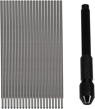 Healifty 20pcs Tattoo Doodler Cores Supply with Tattoo Pen Holders Black