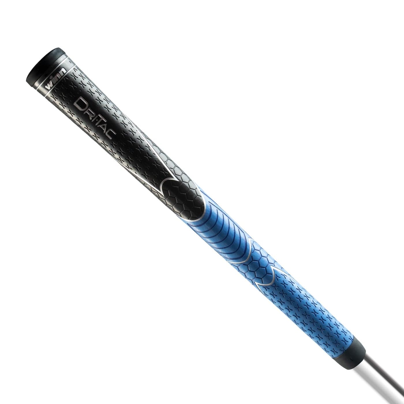WINN DRI-TAC MIDSIZE Golf Grip, Non-Slip & Cushioned Comfort, Incredible Comfort & Moisture-Wicking, Shock Absorption Benefits for Pain-Free Playability, AVS Tech, Hand Alignment & Lighter Grip Pressure, All-Weather Playability, Premium Polymer