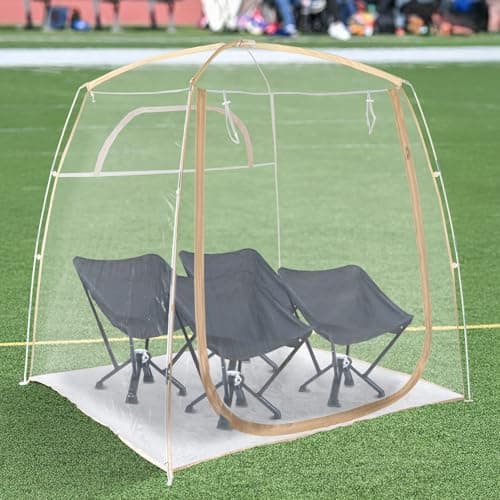 All Weather Proof Pod Sports Pod540View Weather Tent24 Person Instant Tent with Sealed FloorOutdoor Screen House with Carrying BagWeather Shelter for Sport EventCampingFishing70 Lx70 Wx63 H