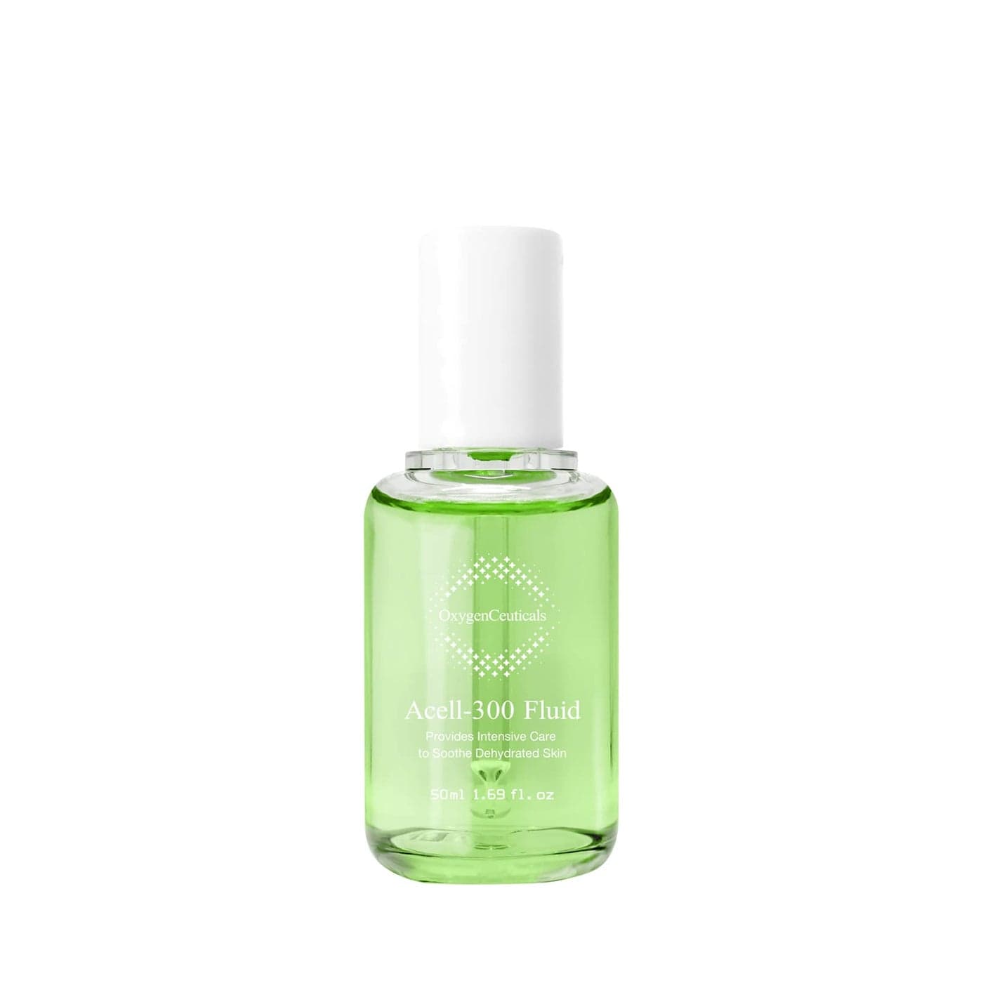 OxygenCeuticals Acell300 Fluid Hydrating Serum for Dry Skin with Prunella Vulgaris and Mugwort Leaf Extract Glass Skin Makeup Base 50ml 169 oz