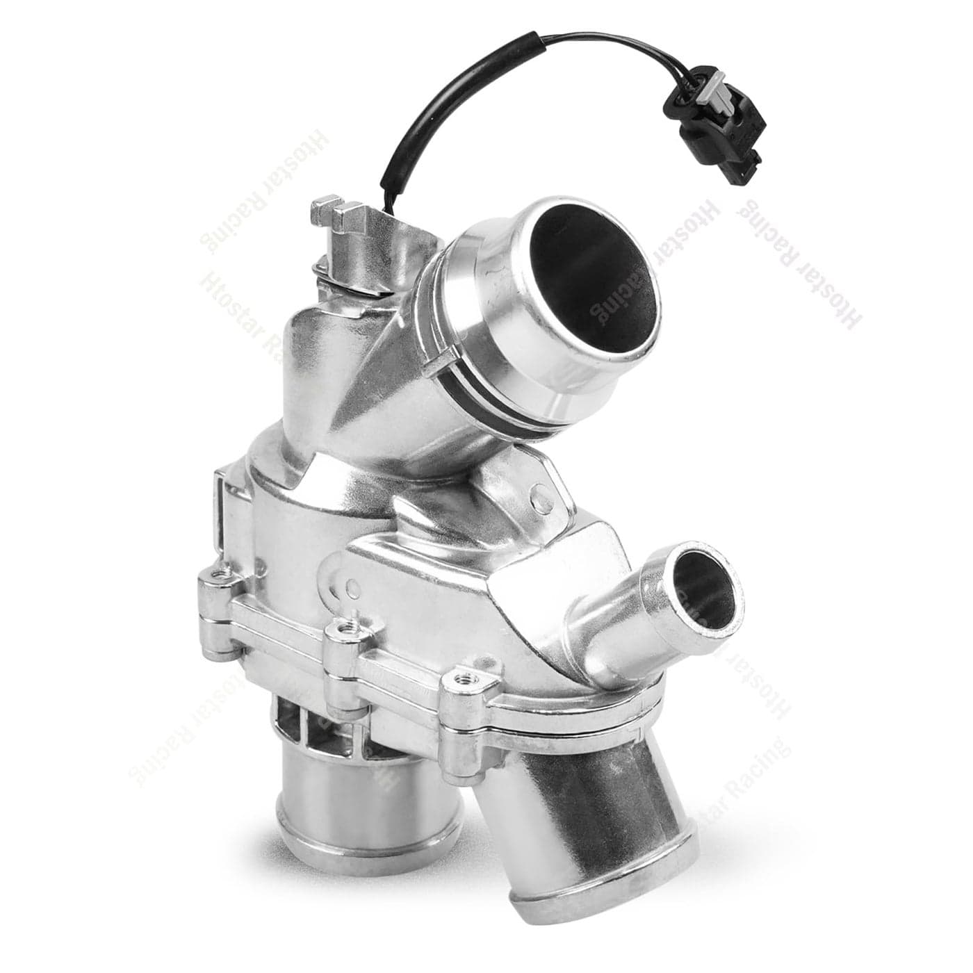Htostar Racing Aluminium Thermostat Assembly wSensor Compatible with Land Rover LR4 Discovery Range Rover Sport Velar Compatible with Jaguar FType FPace XF XE XJ 30 201420 Replace for LR117568