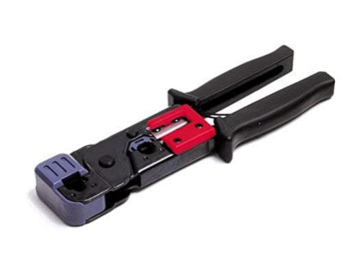 StarTech.com RJ45 RJ11 Crimp Tool with Cable Stripper - RJ45+RJ11 Strip & Crimp Tool - Crimp Tool, TAA (RJ4511TOOL)