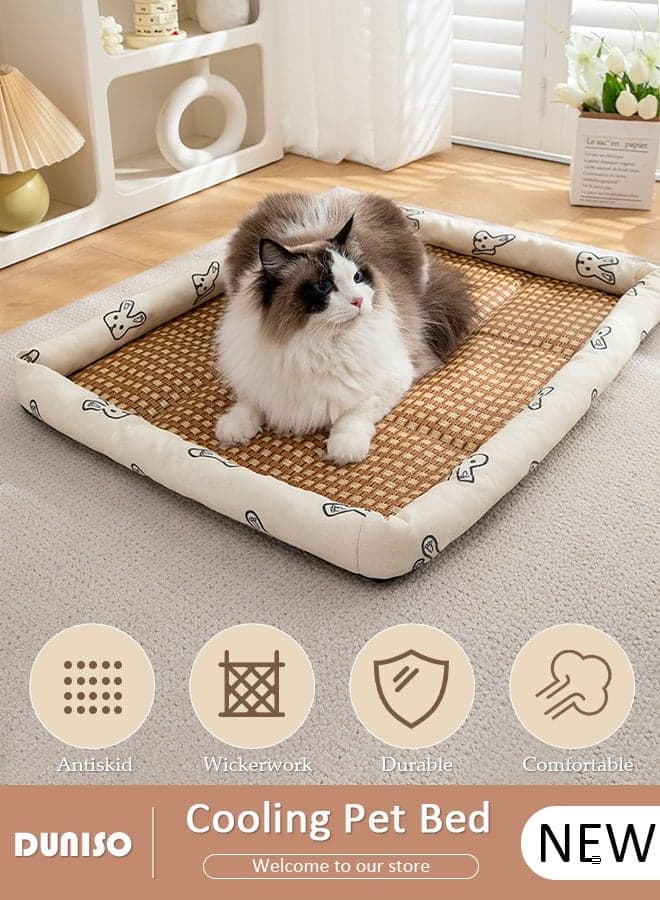Dog Bed Crate Pad Ultra Soft Pet Bed,Pet Cot,Anti-Slip Pet Sleeping Mat,Soft Pet Bed Mats, Puppy Beds Lounger,Washable and Thickened, Fleece Dog Crate Kennel Mat Cat Bed Liner