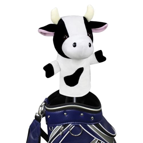 Scott Edward Panda Golf Club Cover Fit Well for Driver Wood Golf Club, Funny Cute Animal Design Soft Functional Golf Headcover Stylish Protection for Your Clubs for Men and Women