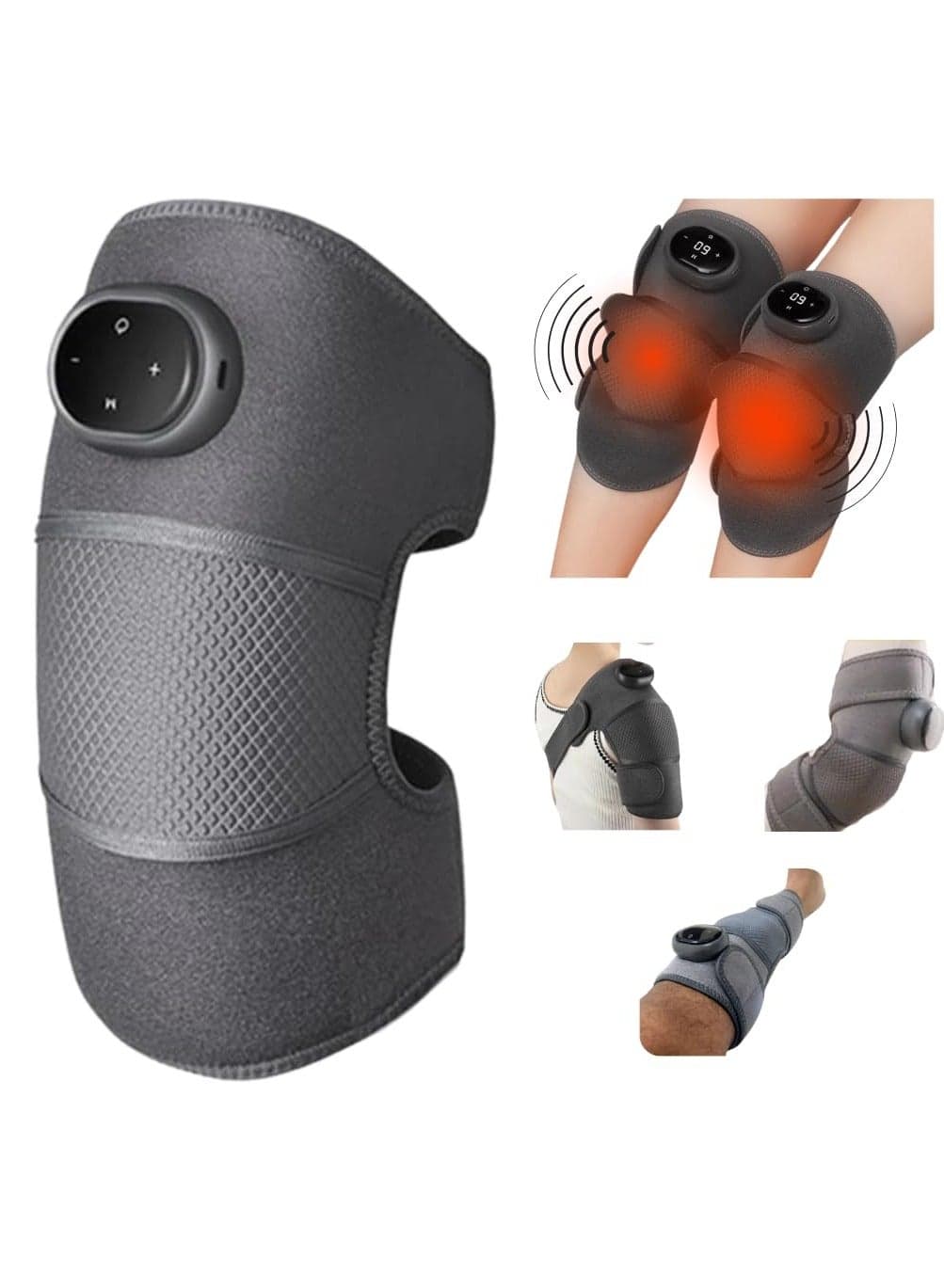 Leg Massager Heated Air Compression Foot Massage Calf Circulation Muscles Relax