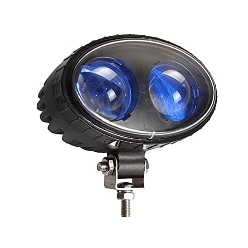 Fuguang LED Forklift Safety Light Blue Spot Light, Warehouse Safe Warning Light 8W Led Chip 10V-100V Wide Voltage 250LM