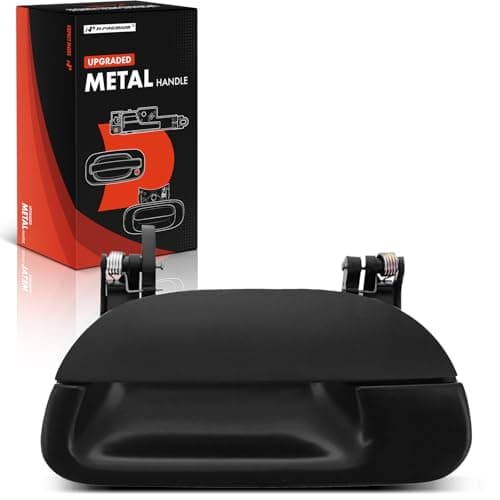 APremium Upgraded Metal Tailgate Handle Liftgate Latch Handle Compatible with Ford F150 19982003 F250 19971999 F150 Heritage 2004 F250 F350 Super Duty 19992007 Primed Black