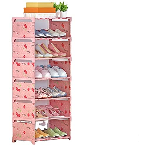 NICOYA 7 Tier Slim Multipurpose Shoe Rack Storage Organizer Rack
