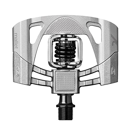 Crankbrothers Mallet 2,MTB Bike Pedal, Raw/Silver, One Size
