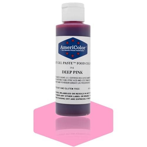 Americolor Soft Gel Paste Food Color 45Ounce Deep Pink