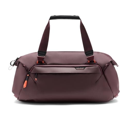 Peak Design Travel Duffel 35L, Eclipse, Weatherproof, Extra-Wide Zip, 4 External Pockets, Fits Packing & Camera Cubes, Ideal Weekend Bag, Versatile Duffel for Travel & Everyday Use