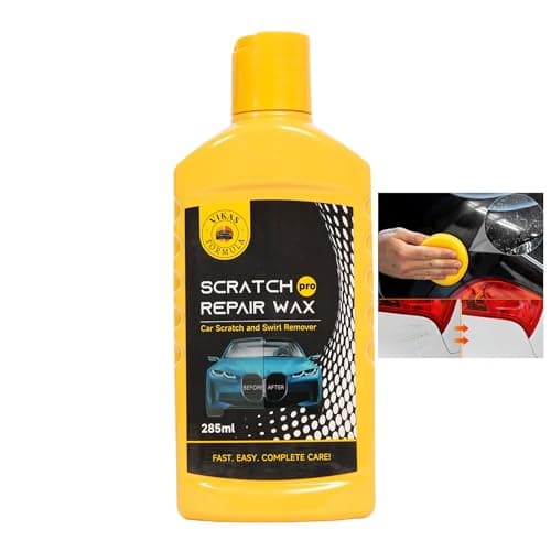 Car Scratch Removal Repair Wax 285ml | Remove Minor Scratches, Swirl Marks and Oxidation from Car and Bike | All Paint Friendly Car Scratch Remover