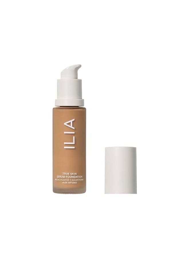 ILIA True Skin Serum Foundation Noncomedogenic CrueltyFree Vegan Weightless Feel Buildable Coverage Safe For Sensitive Skin Senja SF925