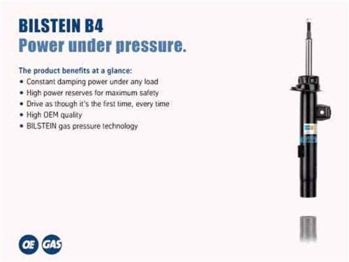 Bilstein B4 OE Replacement 1116 BMW 528i Front Right Suspension Strut Assembly 19265506