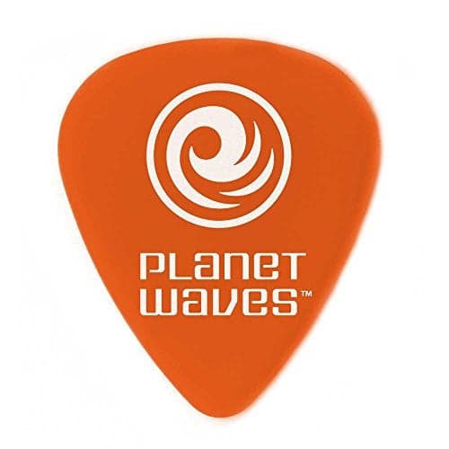 D'Addario Duralin Guitar Picks - Guitar Accessories - Guitar Picks for Acoustic Guitar, Electric Guitar, Bass Guitar - Great Strength, Grip, Durability - Orange, Light, 0.60mm, 10-Pack