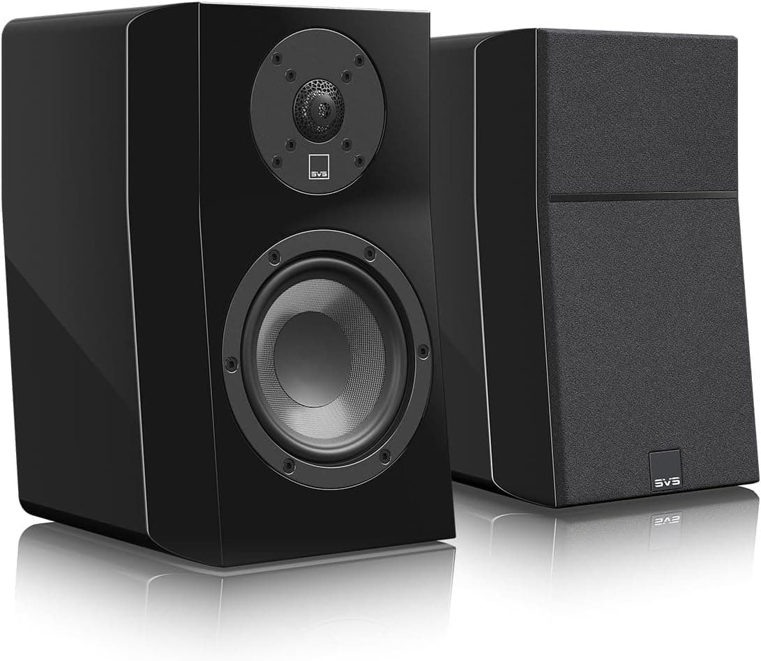 SVS Ultra Evolution Nano Bookshelf Speakers - Pair (Piano Gloss Black)