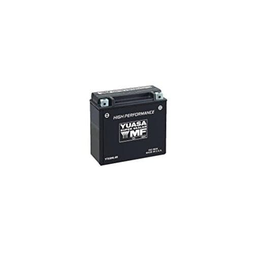 Yuasa YUAM6219BL YT19BL-BS Maintenance Free AGM Battery with Acid pack