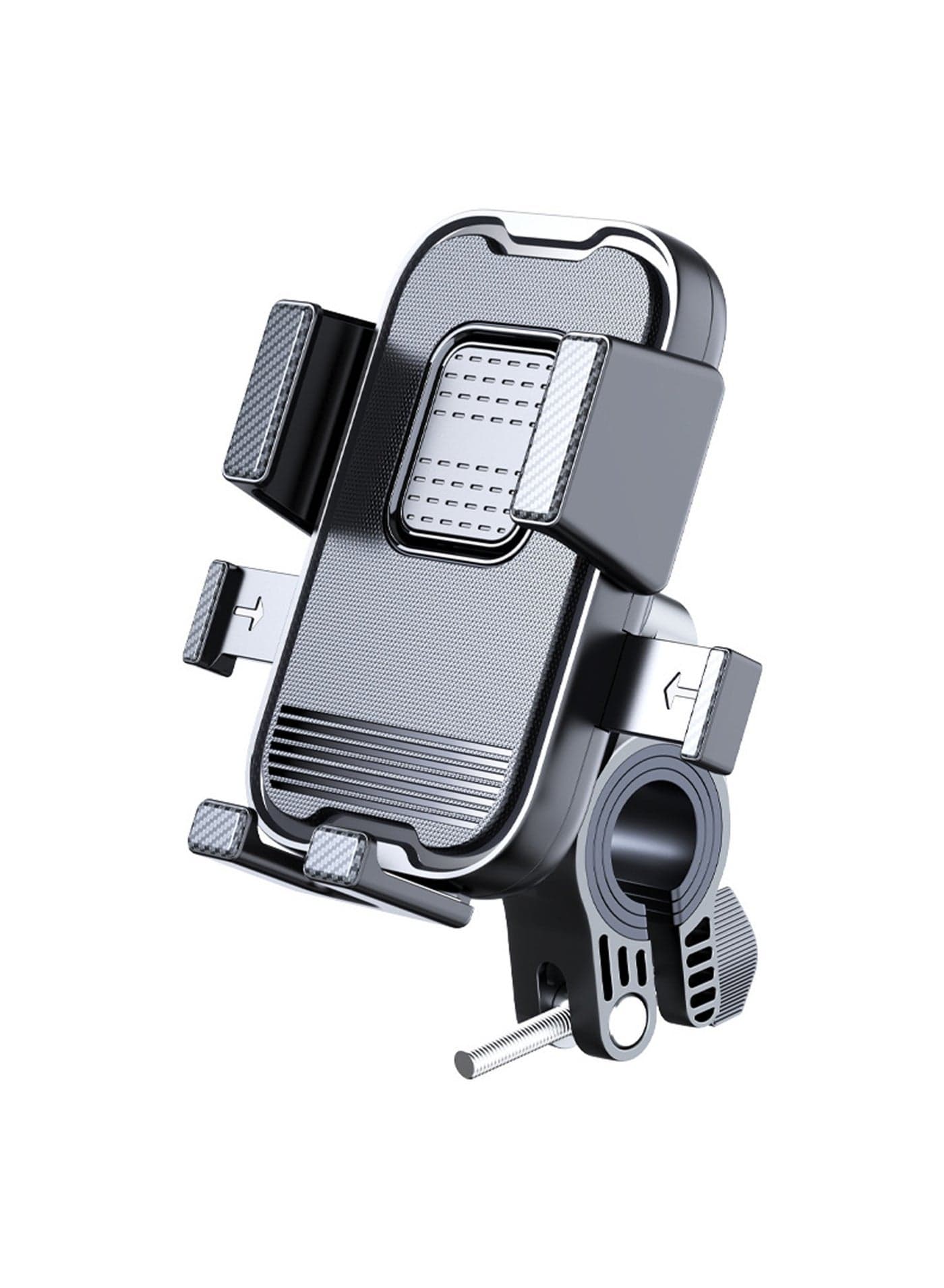 Bike Phone Mount, Universal Motorcycle Phone Holder with 360° Rotation, Anti-Shake for 4.7-7.2 inch Smartphones