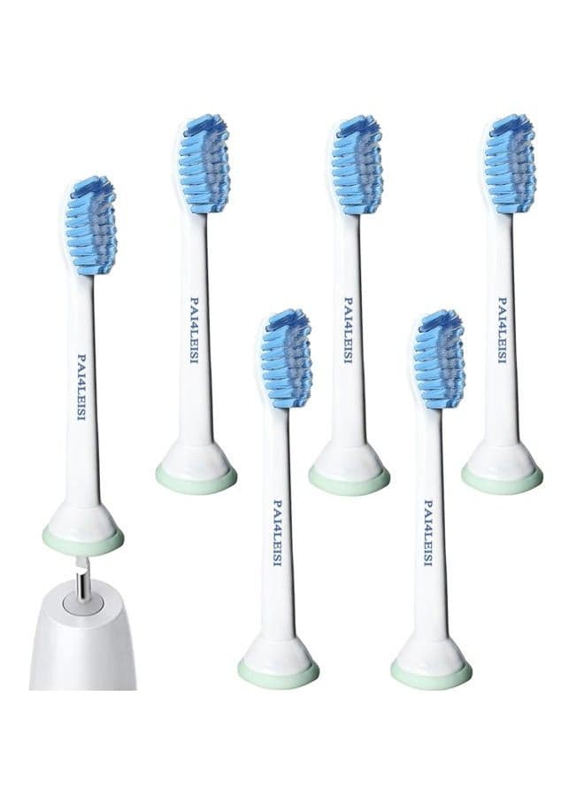 Sensitive Replacement Toothbrush Heads Fit for Philips Sonicare HX6053 (6)